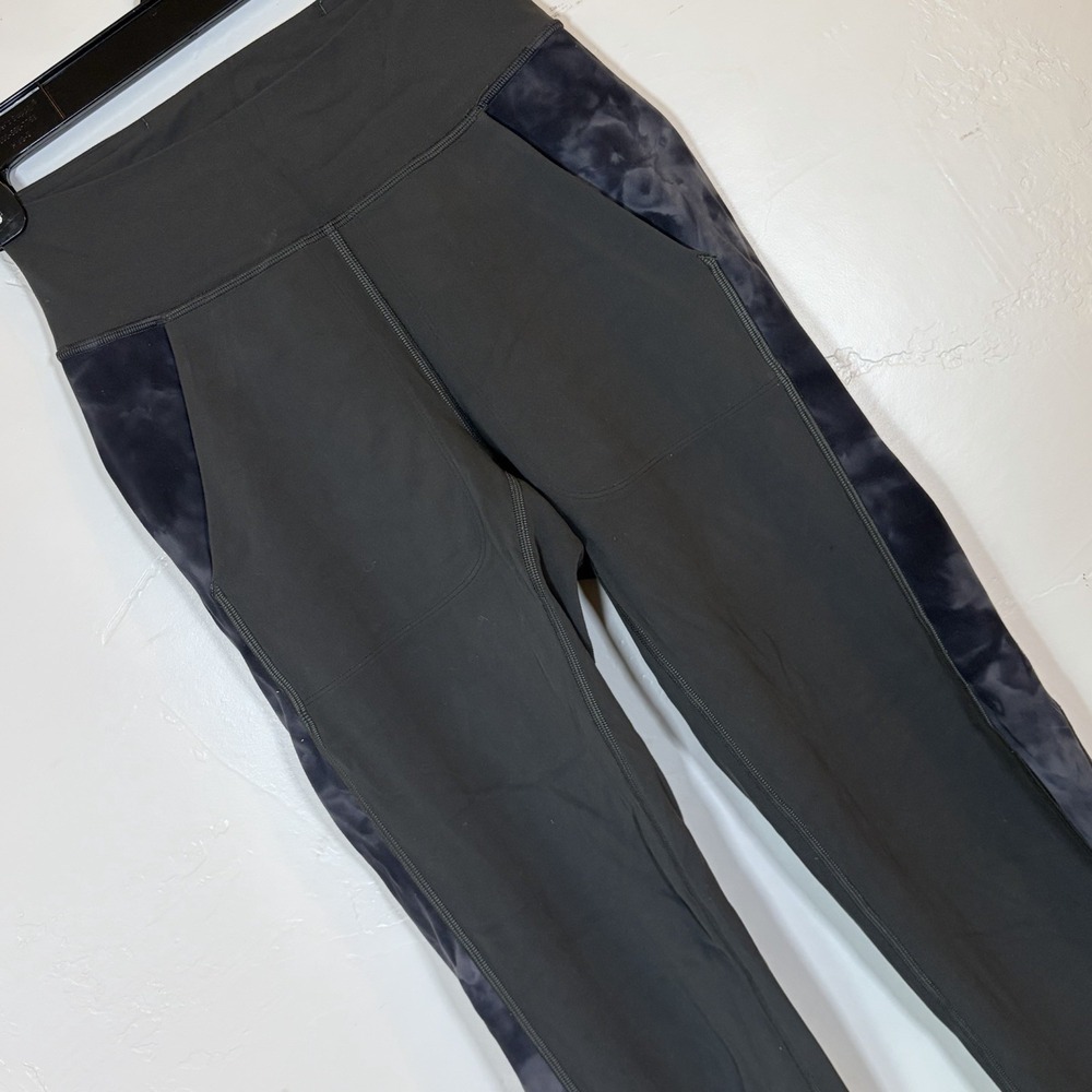 Lululemon Align Jogger 28" Track‎ Stripe Graphite Grey Diamond Dye Pitch Size 2